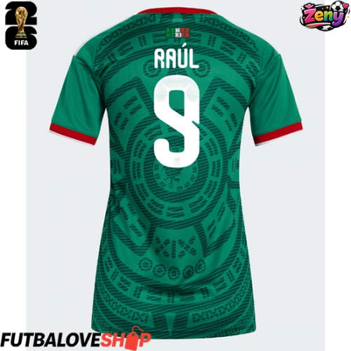 Dres Mexiko Raul Jimenez #9 Domáci pre Ženy MS 2026 Krátky Rukáv